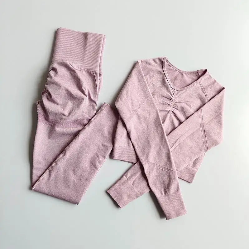 Women Seamless Yoga Set