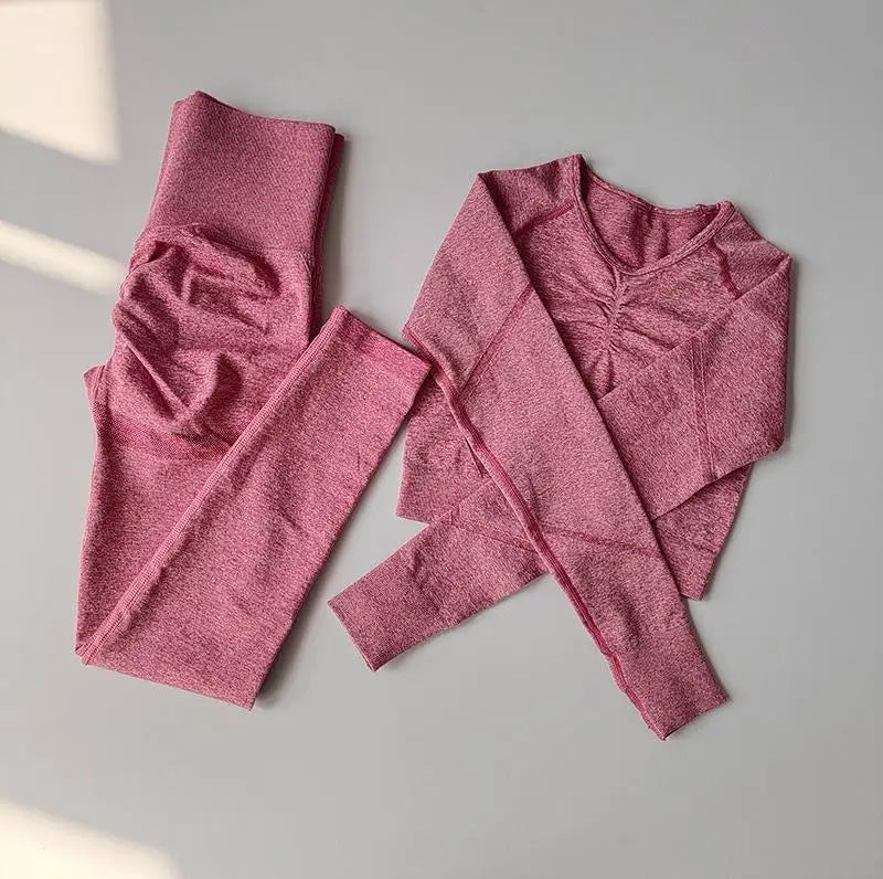 Women Seamless Yoga Set