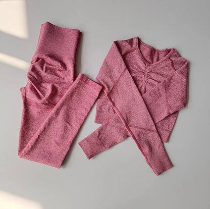 Women Seamless Yoga Set