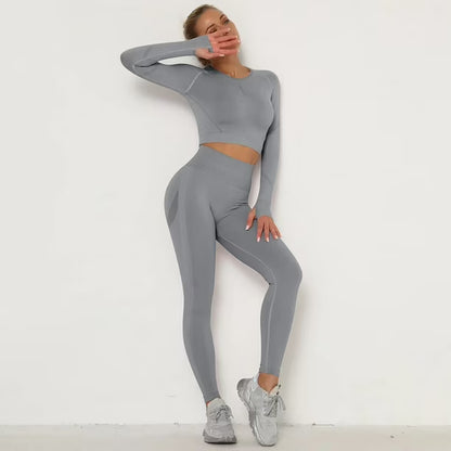 Women Seamless Yoga Set